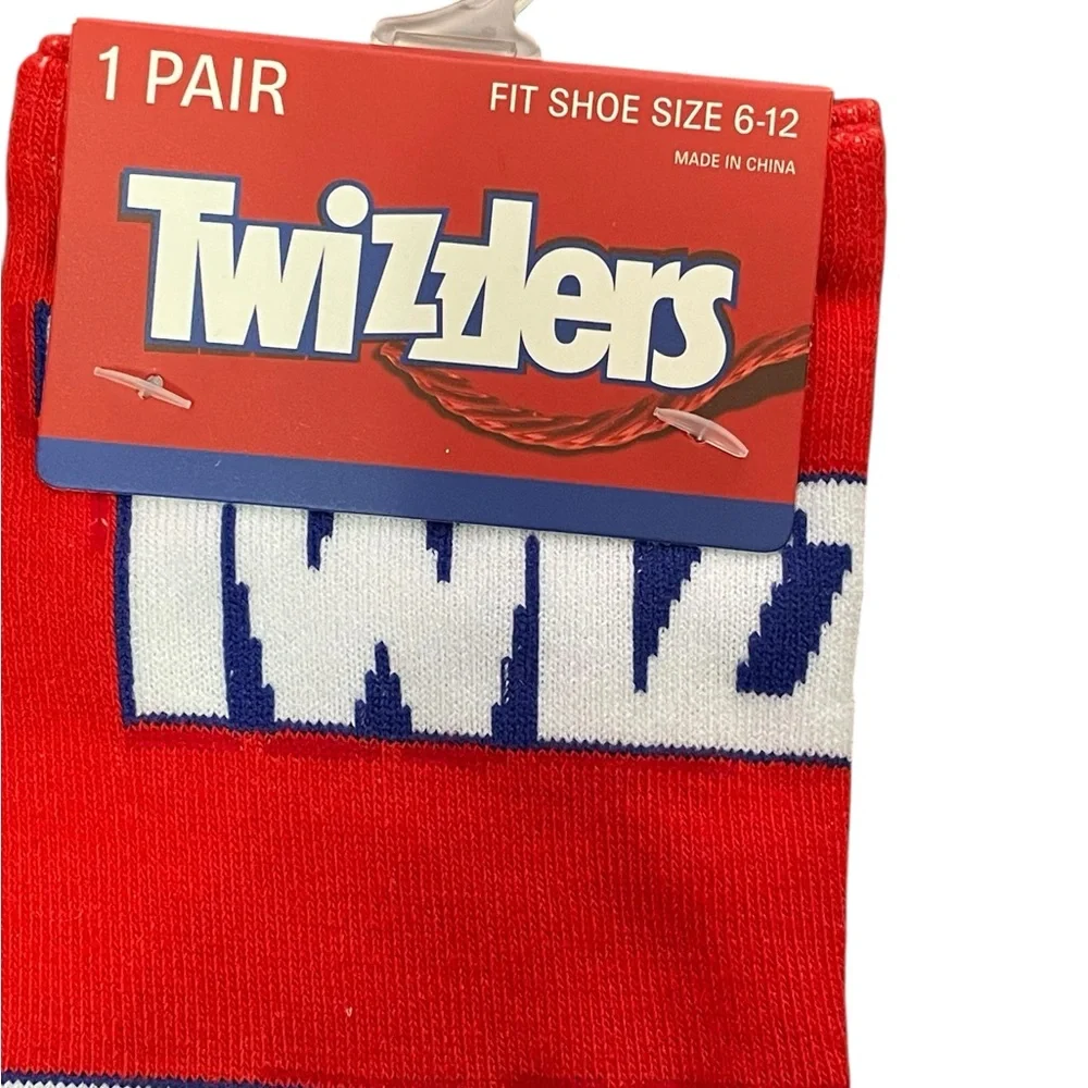 TWIZZLERS‎ Casual Socks Fun and Quirky Fits Shoe Size 6-12
